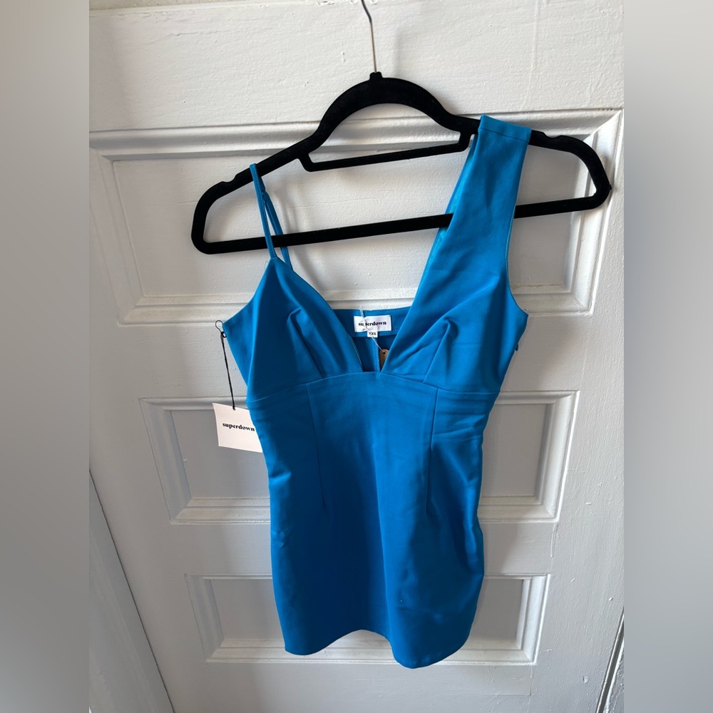 Superdown Blue Mini Dress